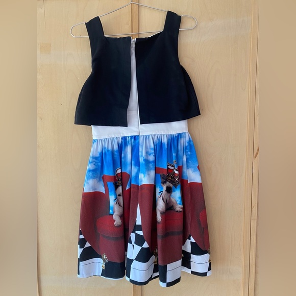 Isola Marras One-Piece Dress with Dog Print - Size 40 - Picture 3 of 7